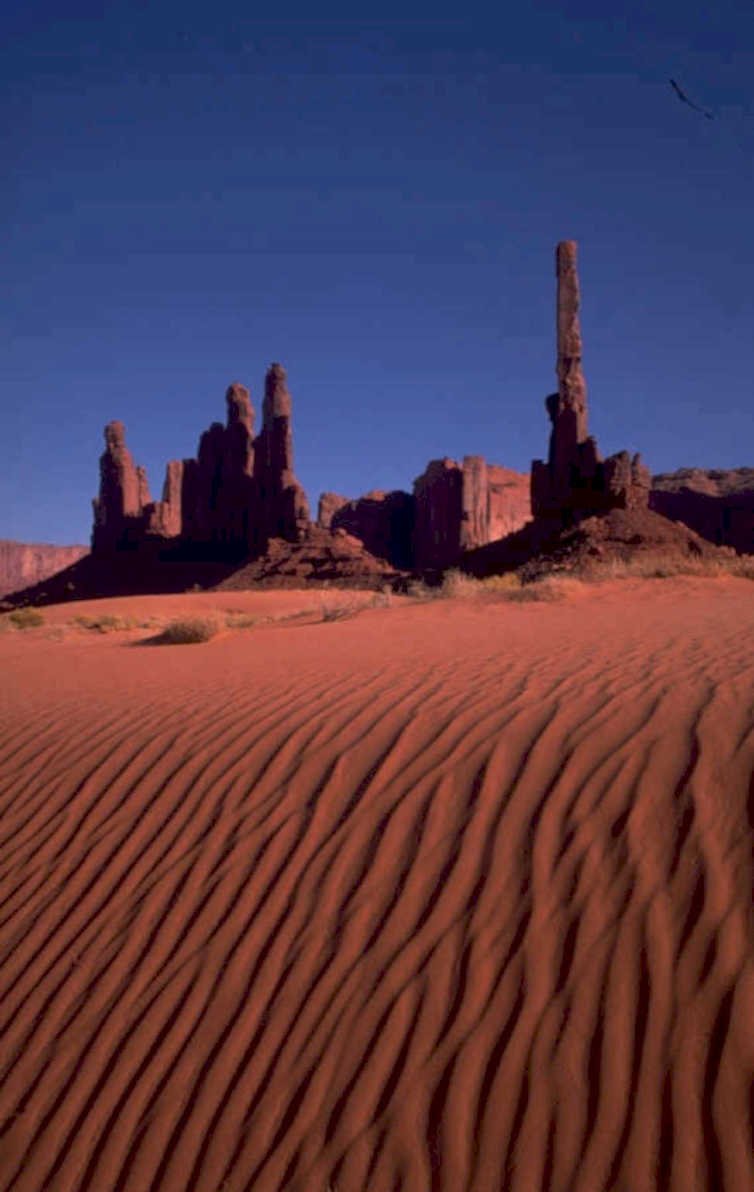monument valley dunes 1980s 1990s A4 Photo Print