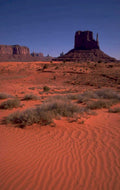 monument valley sand 1980s 1990s A4 Photo Print