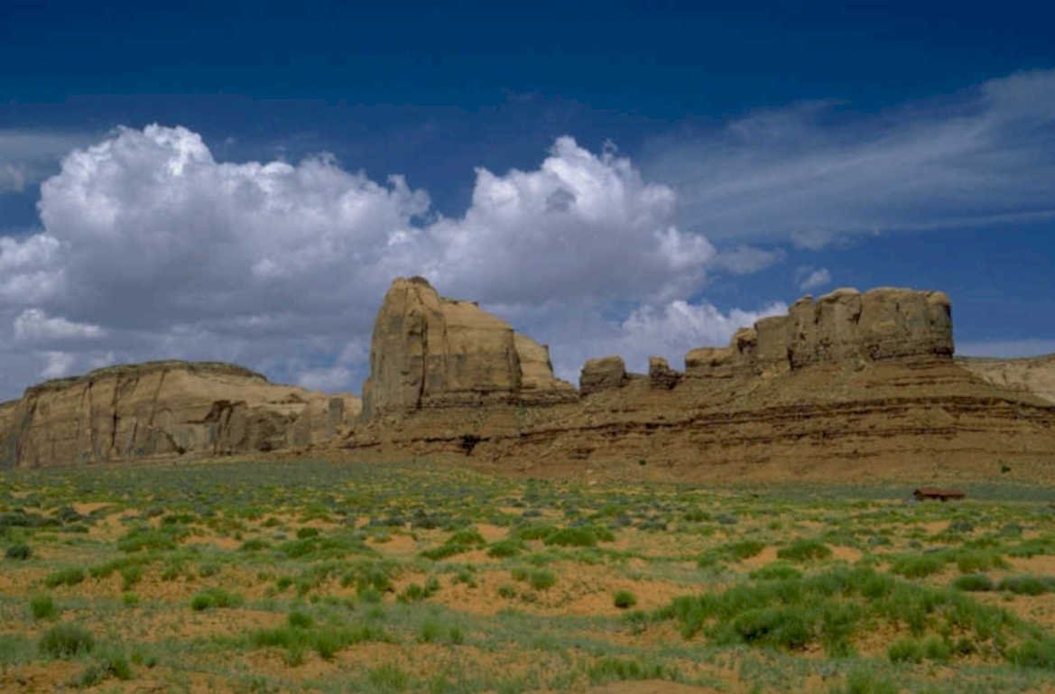 monument valley scape 1980s 1990s A4 Photo Print