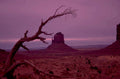 monument valley sunset 1980s 1990s A4 Photo Print