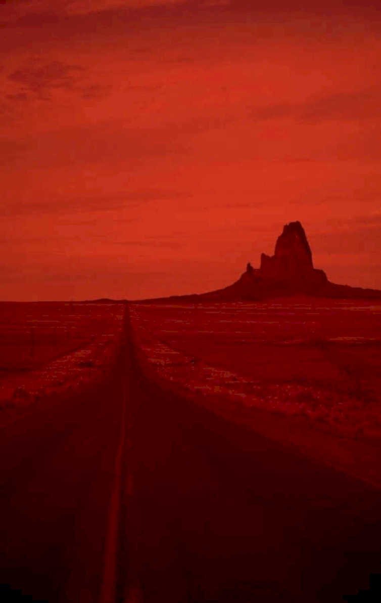monument valley sunset 2 1980s 1990s A4 Photo Print