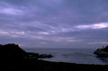 moody sunset rocks 1980s 1990s A4 Photo Print
