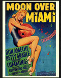 moon over miami betty grable movie poster Advert A4 Photo Print