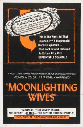 moonlighting wives  01 film star poster A4 Photo Print