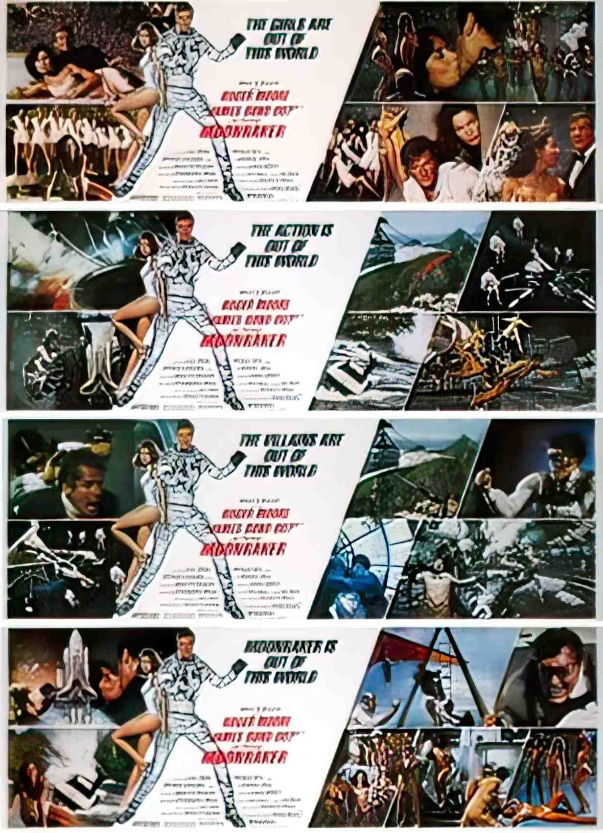 moonraker banner les 4 Advert A4 Photo Print
