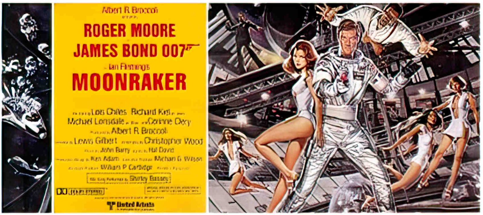 moonraker us 24sh Advert A4 Photo Print
