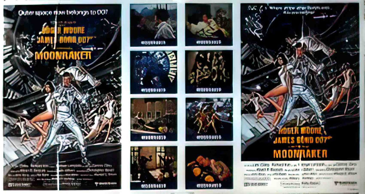 moonraker us stop adv B Advert A4 Photo Print