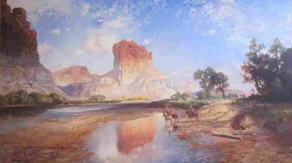 mor O Neil Butte Art A4 Photo Print