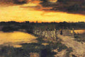 mor The Old Bridge over Hook Pond East Hampton Art A4 Photo Print