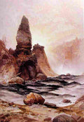 mor Tower Falls Art A4 Photo Print