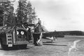 morane n20 fuel Vintage world war A4 Photo Print