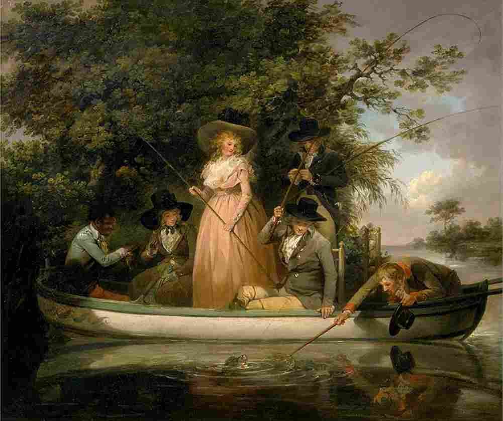morland A Party Angling Art A4 Photo Print