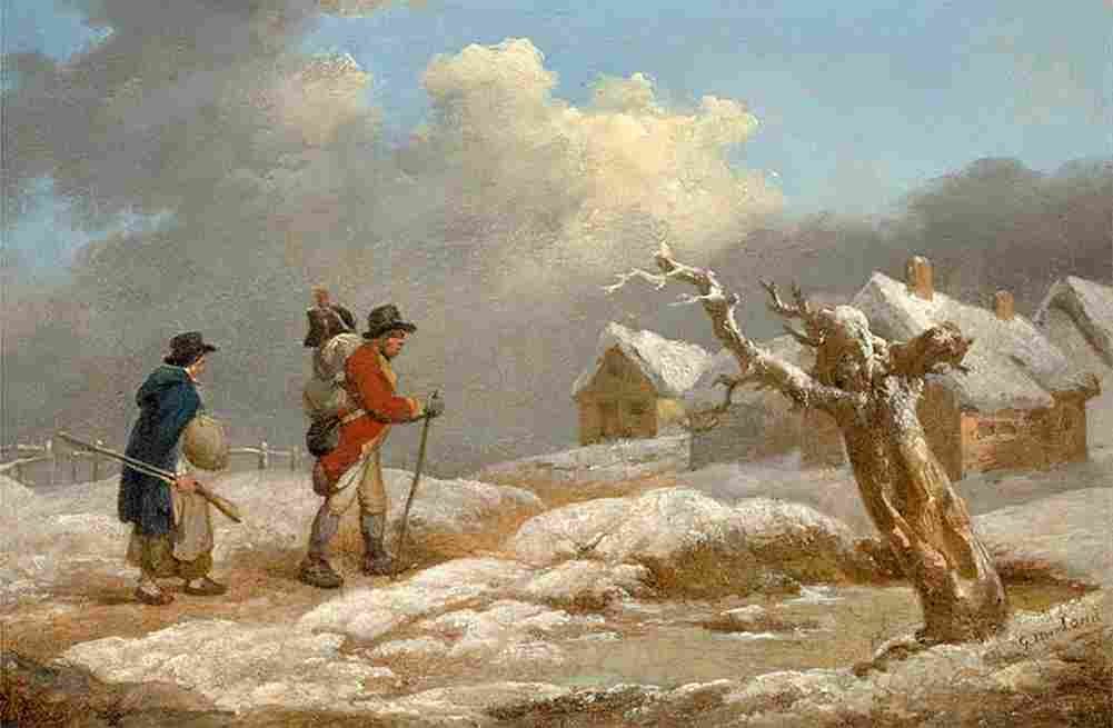 morland A Soldier s Return Art A4 Photo Print