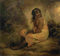 morland Indian Girl Art A4 Photo Print