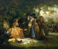 morland The Anglers Repast Art A4 Photo Print