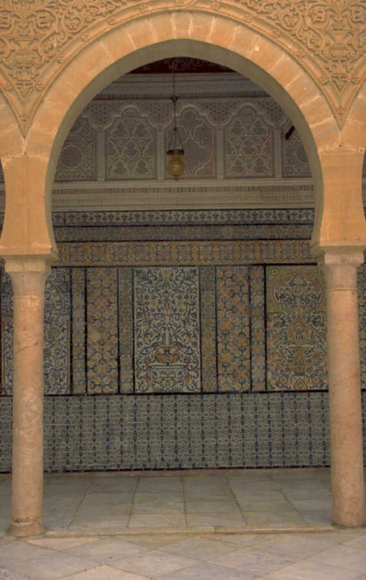 moroccan archway tiles 1980s 1990s A4 Photo Print