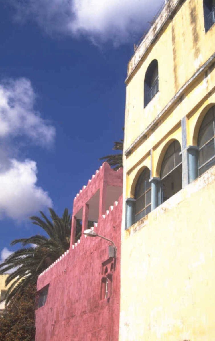 moroccan building 1980s 1990s A4 Photo Print