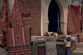 moroccan rugs display 1980s 1990s A4 Photo Print