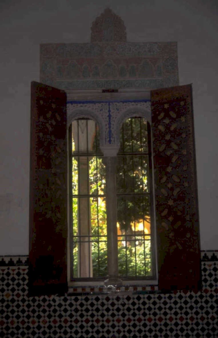 moroccan window detail 1980s 1990s A4 Photo Print