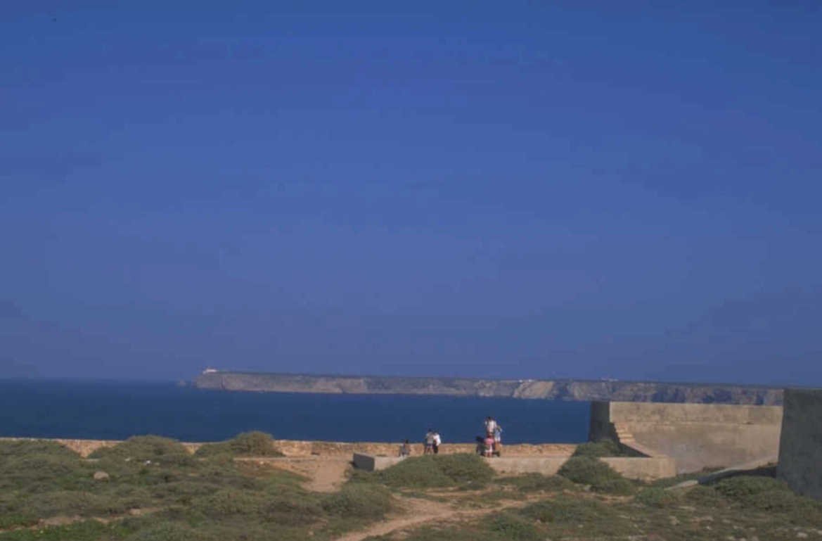 morocco cliffside view 1980s 1990s A4 Photo Print
