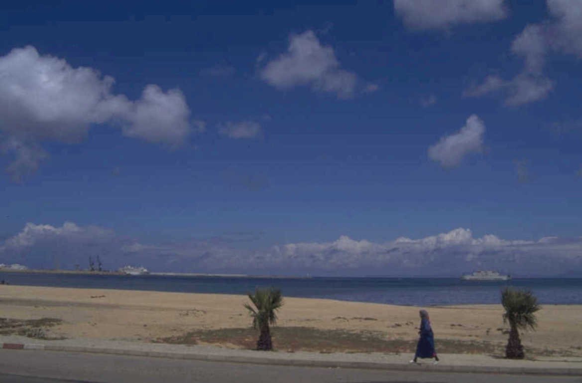 morocco coast scene 1980s 1990s A4 Photo Print