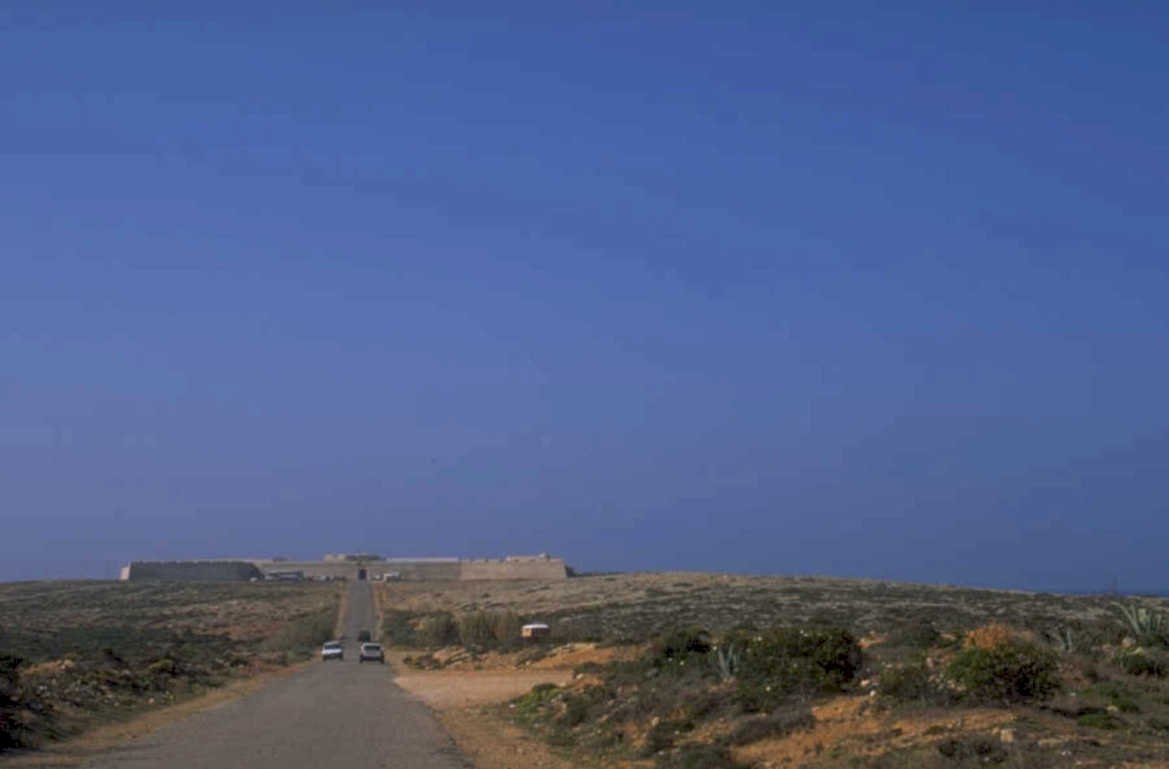 morocco coastalfort road 1980s 1990s A4 Photo Print