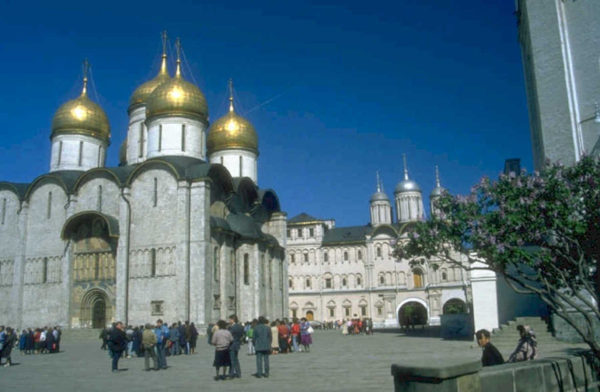 moscow kremlin cathedral 1980s 1990s A4 Photo Print