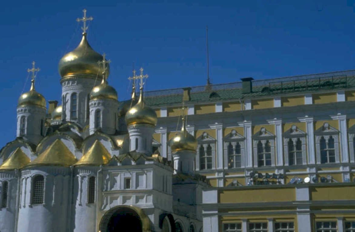 moscow kremlin dome 1980s 1990s A4 Photo Print