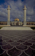 mosque minarets scallop 1980s 1990s A4 Photo Print