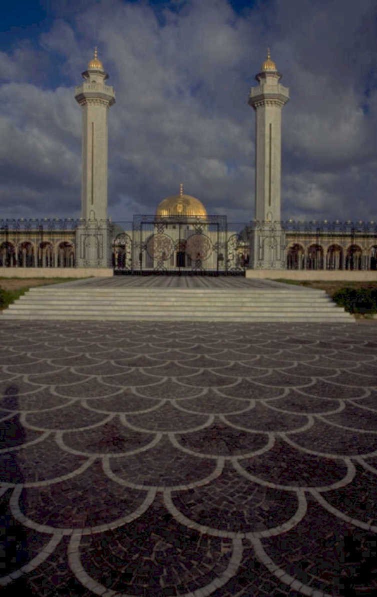 mosque minarets scallop 1980s 1990s A4 Photo Print