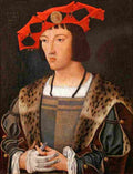 mostaert portrait of a courtier Art A4 Photo Print