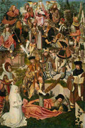 mostaert the tree of jesse Art A4 Photo Print