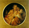 mother and child A4 Photo Print