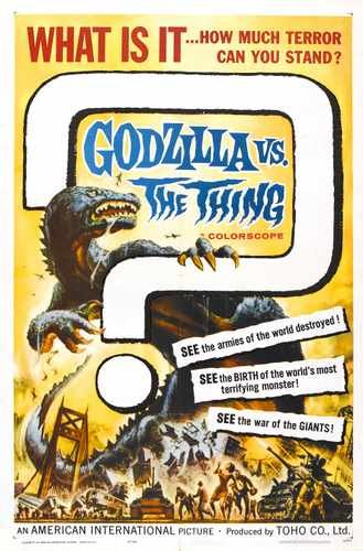 mothra vs godzilla  01 film star poster A4 Photo Print