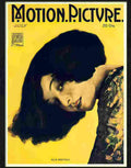 motion picture alla nazimova magazine cover 1918 Advert A4 Photo Print