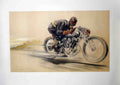 motobyGeoHam Vintage Advert A4 Photo Print
