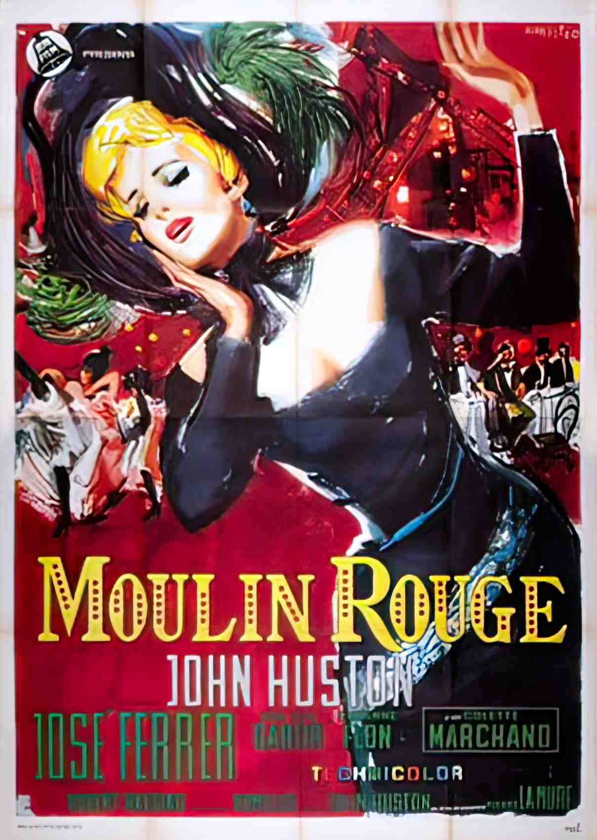 moulin rouge ital 4F B Advert A4 Photo Print