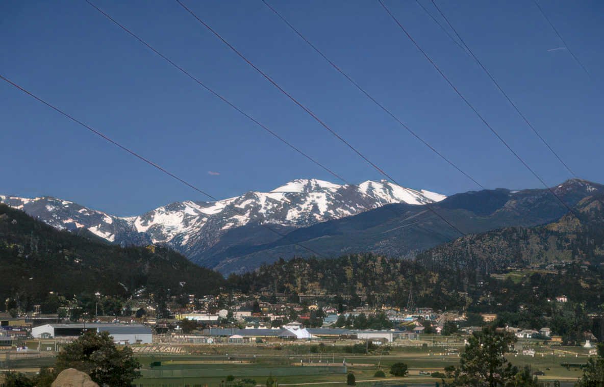 mount burbank truckee Vintage A4 Photo Print