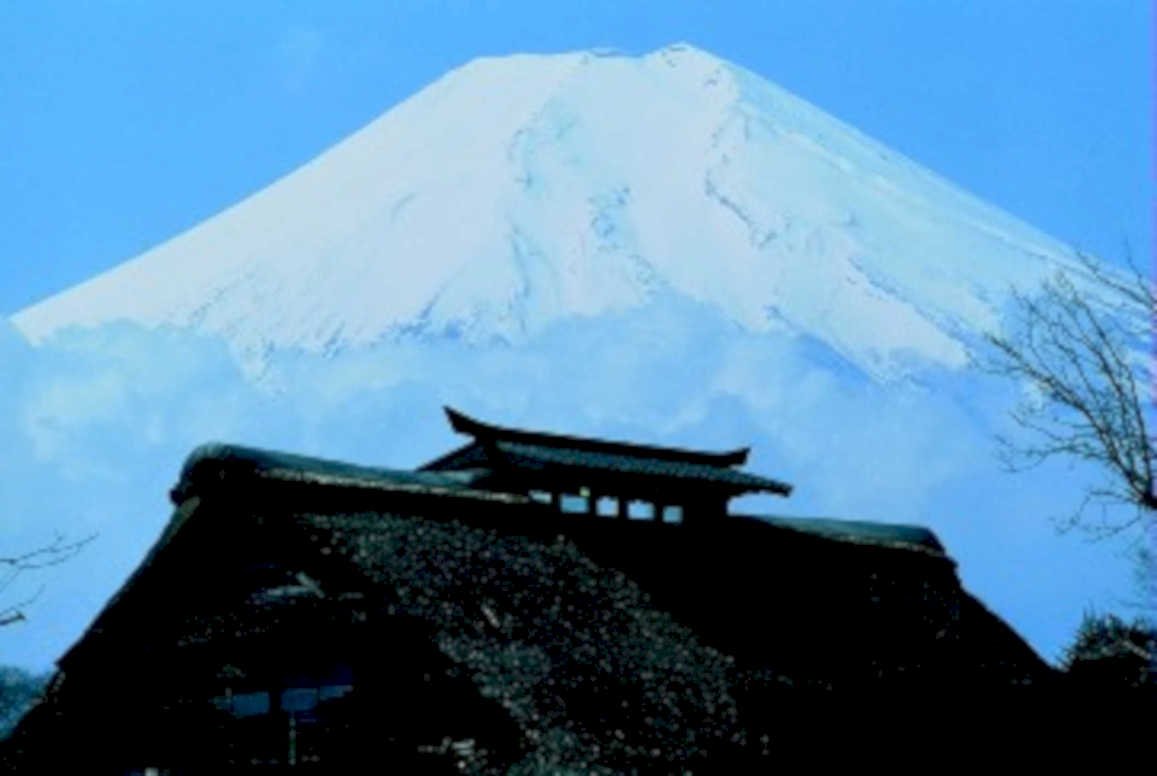 mount fuji snow1980s 1990s A4 Photo Print