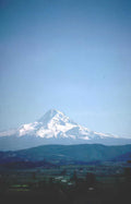 mount hood landscape Vintage A4 Photo Print