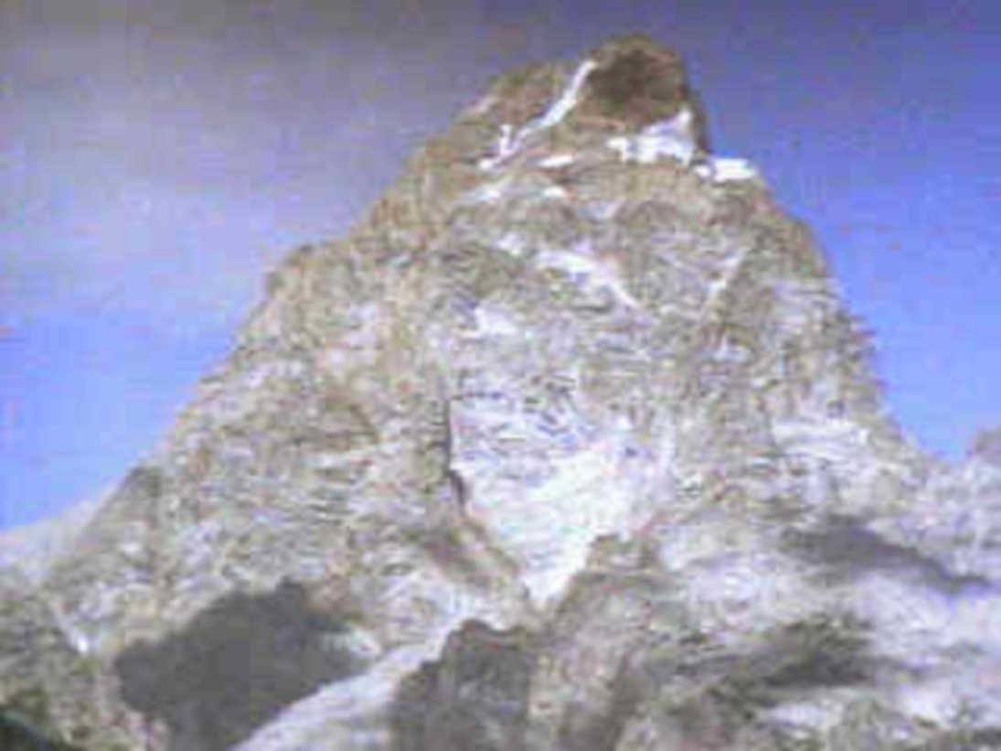 mount matterhorn landscape1980s 1990s A4 Photo Print