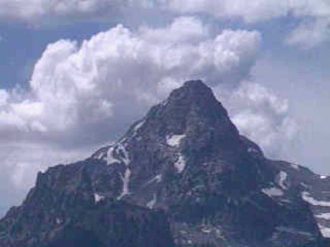 mount rainier clouds1980s 1990s A4 Photo Print