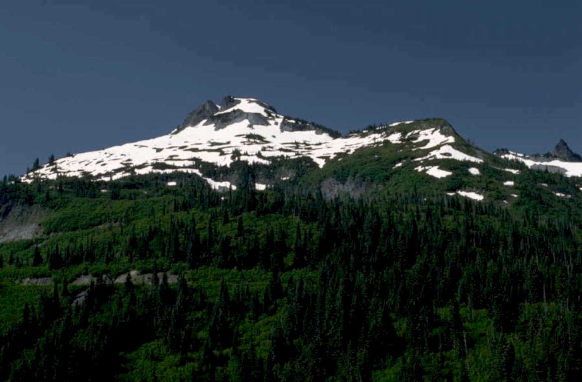 mount rainier summer 1 1980s 1990s A4 Photo Print