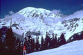 mount rainier winter 1980s 1990s A4 Photo Print 42