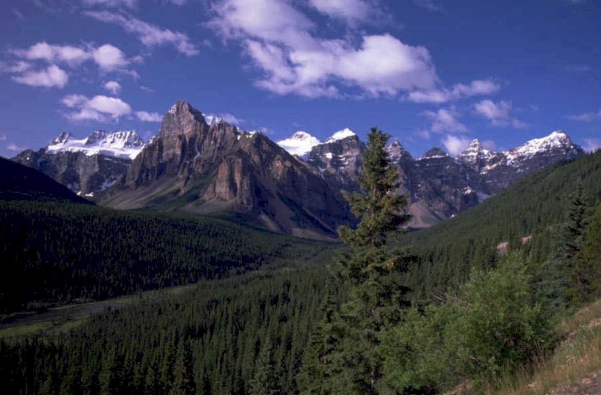 mount rundle banff 1980s 1990s A4 Photo Print