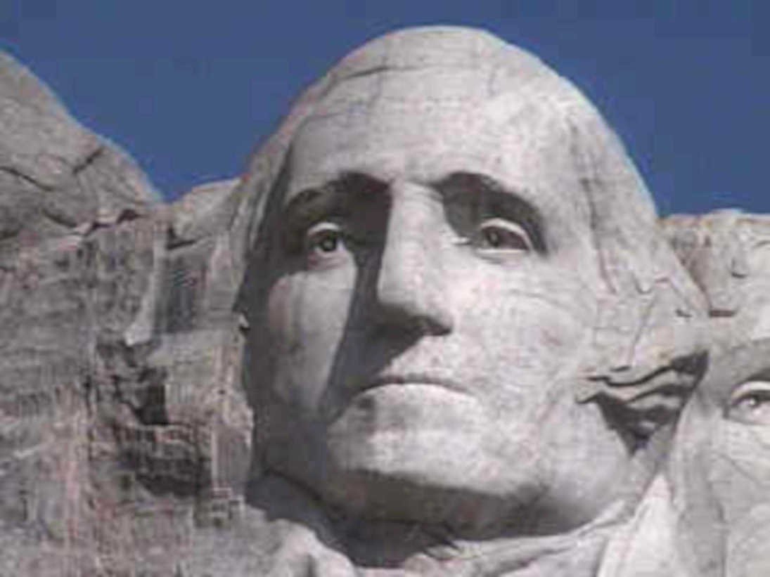 mount rushmore washington 11980s 1990s A4 Photo Print
