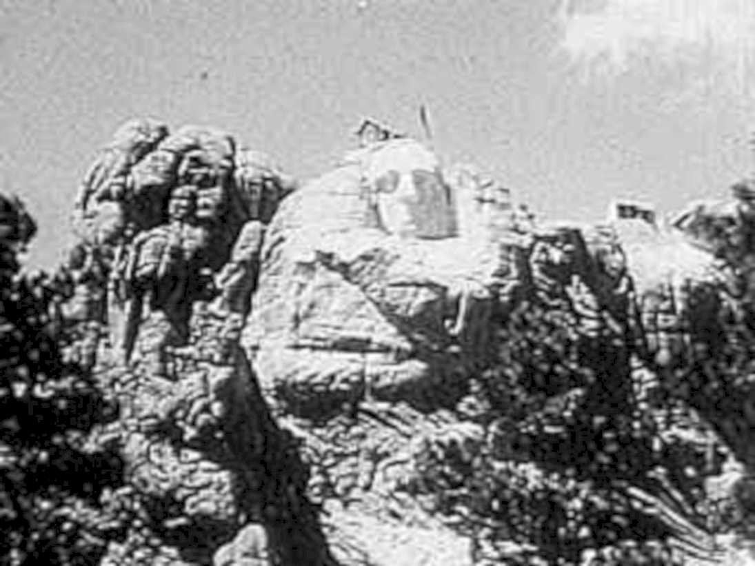 mount rushmore washington 21980s 1990s A4 Photo Print