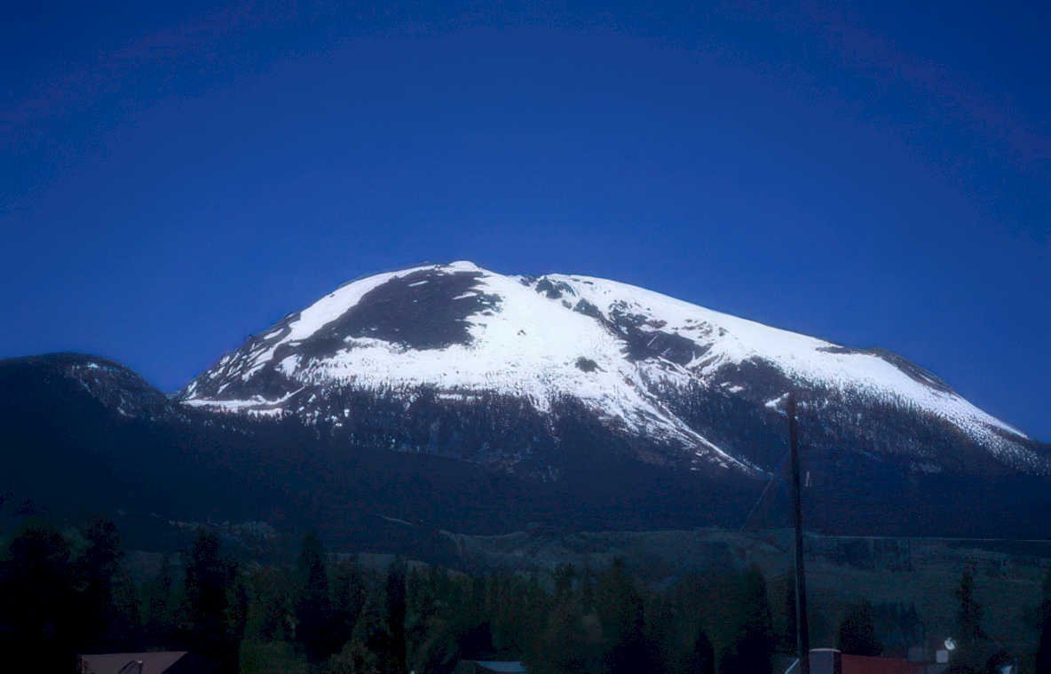 mount sheridan twilight Vintage A4 Photo Print