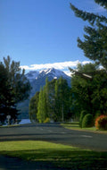 mount tasman vista 1980s 1990s A4 Photo Print