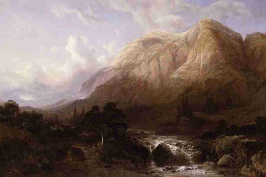 mountain Art A4 Photo Print